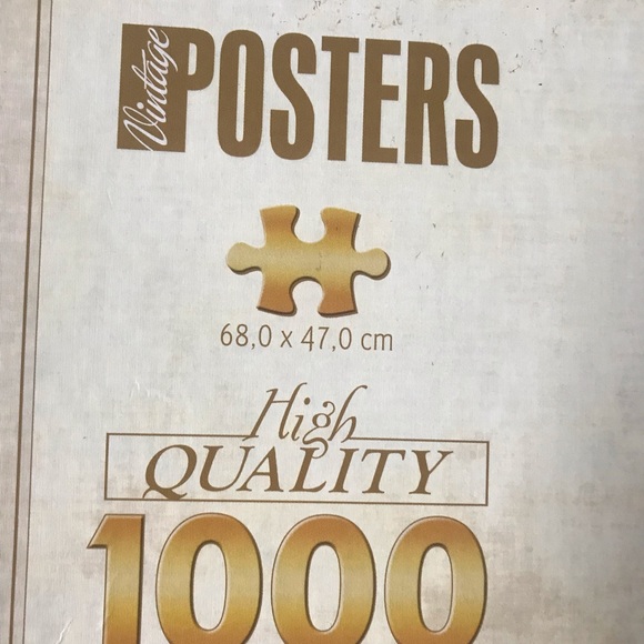 💛 1000 pc vintage Puzzle : Marlene Dietrich - Picture 2 of 2